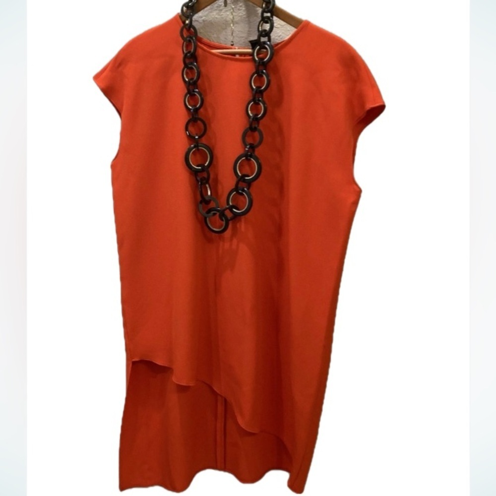 Worthington Asymmetrical hi-lo tunic. Size L. NWT